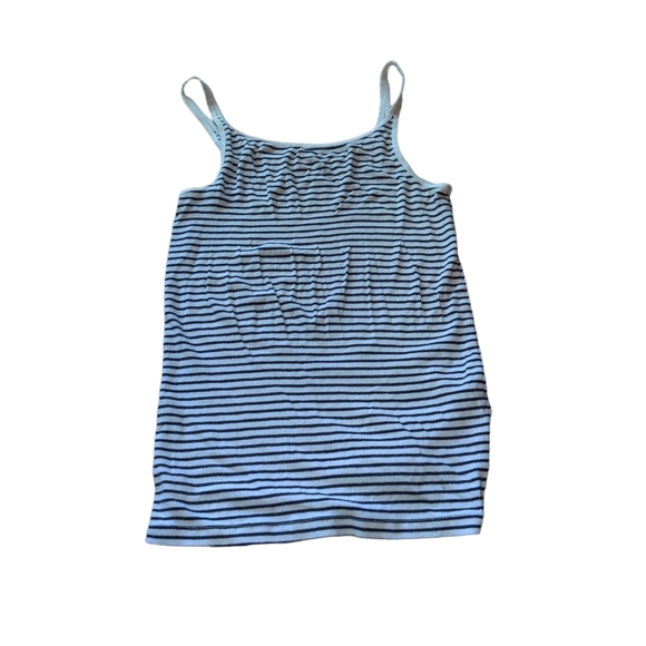 Gap Striped Tank Top Stretch Size Medium - Picture 4 of 6